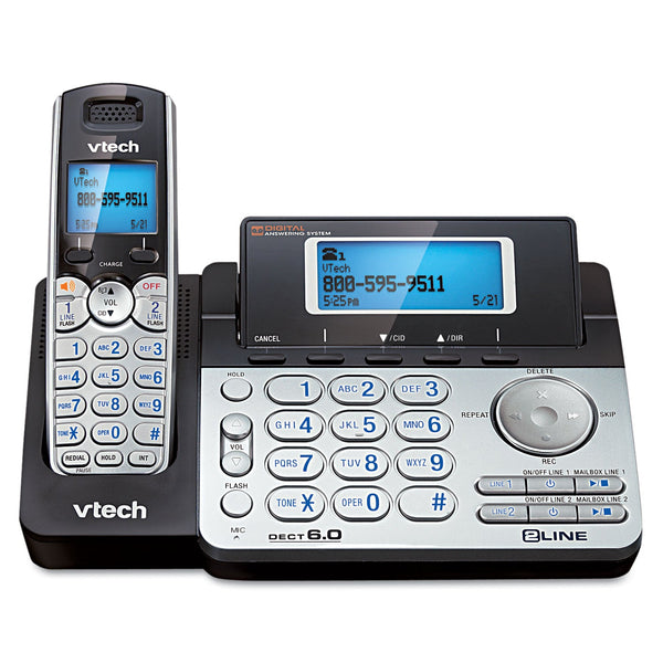 VTECH COMMUNICATIONS Two-Line Expandable Cordless Phone with Answering System