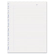 Blueline® MiracleBind Ruled Paper Refill Sheets for all MiracleBind Notebooks and Planners, 11 x 9.06, White/Blue Sheets, Undated