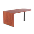 ALERA Alera Valencia Series D-Top Desk, 71" x 35.5" x 29.63", Medium Cherry
