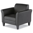 ALERA Alera Reception Lounge Sofa Series Club Chair, 35.43" x 30.7" x 32.28", Black Seat, Black Back, Black Base