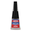 LOCTITE CORP. ACG Longneck Bottle Super Glue, 0.18 oz, Dries Clear