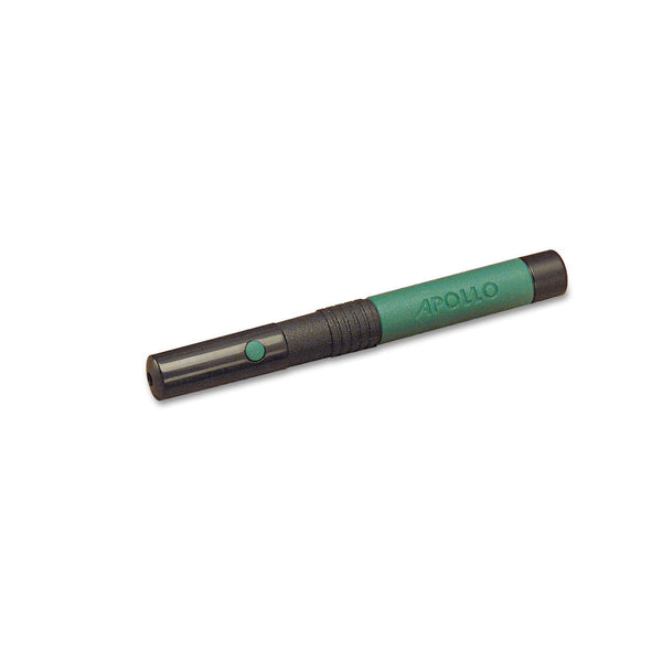 QUARTET MFG. Classic Comfort Laser Pointer, Class 3A, Projects 1,500 ft, Jade Green