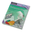 APOLLO AUDIO VISUAL Write-On Transparency Film, 8.5 x 11, 100/Box