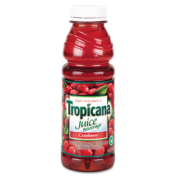 PEPSICO Juice Beverage, Cranberry, 15.2oz Bottle, 12/Carton