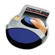 ALLSOP, INC. Wrist Aid Ergonomic Circular Mouse Pad, 9" dia., Cobalt