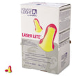 HONEYWELL ENVIRONMENTAL LL-1 D Laser Lite Single-Use Earplugs, Cordless, 32NRR, MA/YW, LS500, 500 Pairs