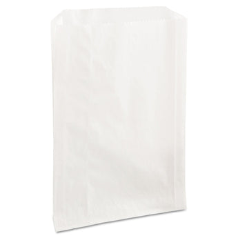 BAGCRAFT Grease-Resistant Single-Serve Bags, 6.5