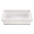 RUBBERMAID COMMERCIAL PROD. Food/Tote Boxes, 8.5 gal, 26 x 18 x 6, White, Plastic