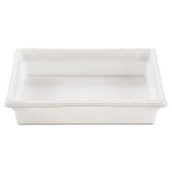 RUBBERMAID COMMERCIAL PROD. Food/Tote Boxes, 8.5 gal, 26 x 18 x 6, White, Plastic