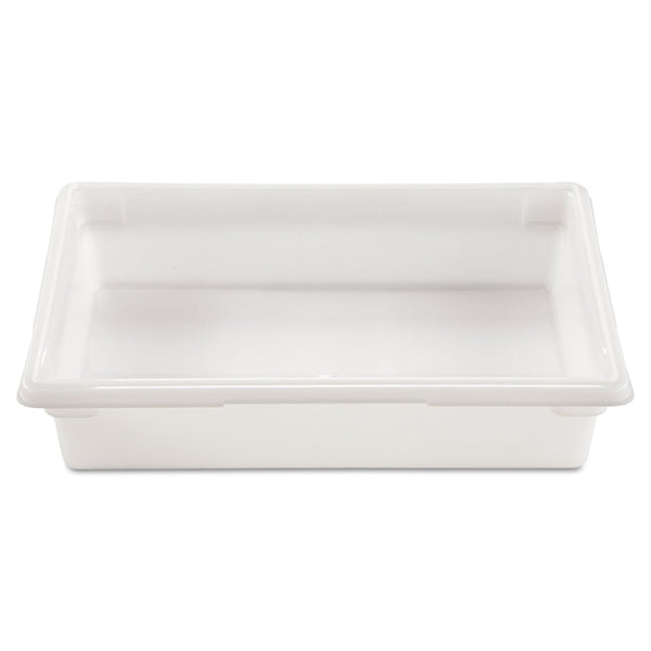 RUBBERMAID COMMERCIAL PROD. Food/Tote Boxes, 8.5 gal, 26 x 18 x 6, White, Plastic