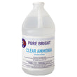 KIK INTERNATIONAL Clear Ammonia, 64 oz Bottle, 8/Carton
