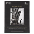 EPSON AMERICA, INC. Hot Press Fine Art Paper, 17 mil, 8.5 x 11, Smooth Matte Natural, 25/Pack