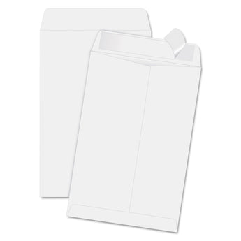 QUALITY PARK PRODUCTS Redi-Strip Catalog Envelope, #1 3/4, Cheese Blade Flap, Redi-Strip Adhesive Closure, 6.5 x 9.5, White, 100/Box