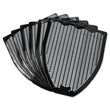 IMPACT PRODUCTS, LLC Disposable Urinal Floor Mat, Nonslip, Fresh Blast Scent, 17.5 x 20.38, Black, 6/Carton