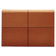 Pendaflex® Expanding Wallet, 3.5" Expansion, 1 Section, Elastic Cord Closure, Tabloid Size, Brown