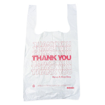 Thank You High-Density Shopping Bags, 10