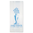 BAGCRAFT Nap Sack Sanitary Disposal Bags, 4" x 9", White, 1,000/Carton