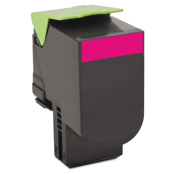 LEXMARK INT'L, INC. 80C10M0 Return Program Toner, 1,000 Page-Yield, Magenta