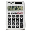 VICTOR TECHNOLOGY LLC 700 Pocket Calculator, 8-Digit LCD