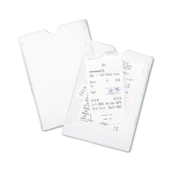AVERY PRODUCTS CORPORATION Top-Load Clear Vinyl Envelopes w/Thumb Notch, 4 x 6, Clear, 10/Pack