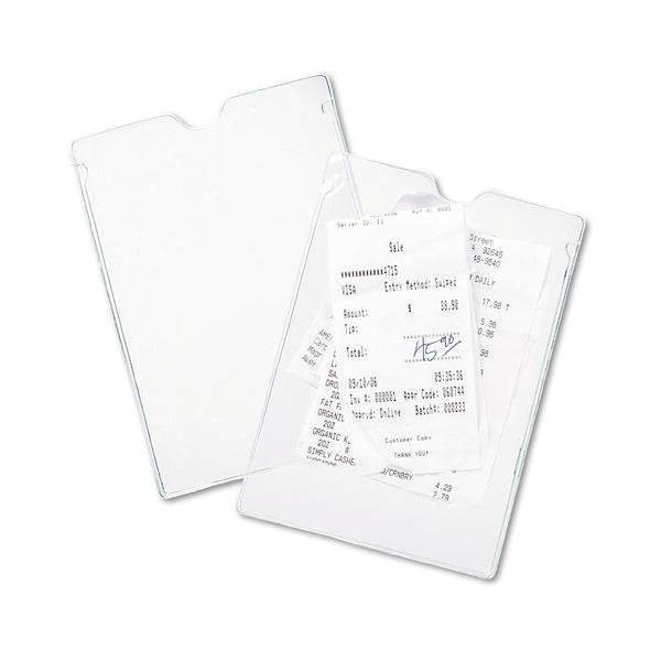 AVERY PRODUCTS CORPORATION Top-Load Clear Vinyl Envelopes w/Thumb Notch, 4 x 6, Clear, 10/Pack