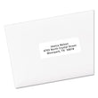 EcoFriendly Mailing Labels, Inkjet/Laser Printers, 1 x 2.63, White, 30/Sheet, 25 Sheets/Pack Flipcost Flipcost