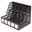 ADVANTUS CORPORATION Literature File, Five Slots, 13.25 x 10 x 10.25, Black