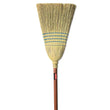 RUBBERMAID COMMERCIAL PROD. Corn-Fill Broom, Corn Fiber Bristles, 38" Overall Length, Blue