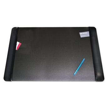ARTISTIC LLC Executive Desk Pad with Antimicrobial Protection, Leather-Like Side Panels, 36 x 20,