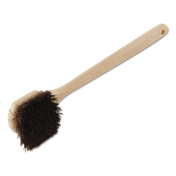 Boardwalk® Utility Brush, Brown Palmyra Fiber Bristles, 5.5