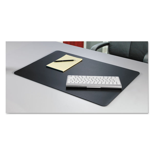 ARTISTIC LLC Rhinolin II Desk Pad with Antimicrobial Protection, 24 x 17, Black