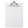 Saunders Recycled Plastic Clipboard with Ruler Edge, 1" Clip Capacity, Holds 8.5 x 11 Sheets, Clear
