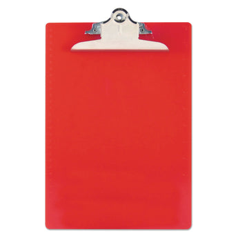 Saunders Recycled Plastic Clipboard with Ruler Edge, 1