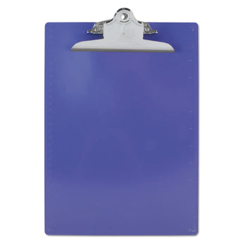 Saunders Recycled Plastic Clipboard with Ruler Edge, 1