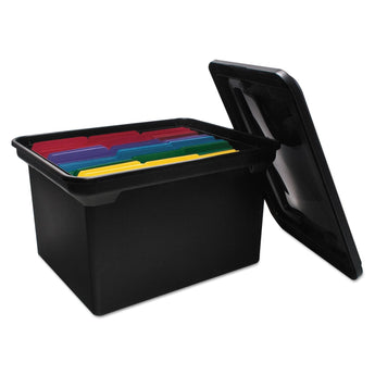 ADVANTUS CORPORATION File Tote with Lid, Letter/Legal Files, 14.25