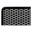 ARTISTIC LLC Urban Collection Punched Metal Business Card Holder, Holds 50 2 x 3.5 Cards, Perforated Steel, Black