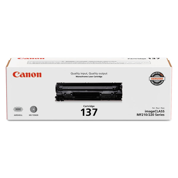 CANON USA, INC. 9435B001 (137) Toner, 2,400 Page-Yield, Black