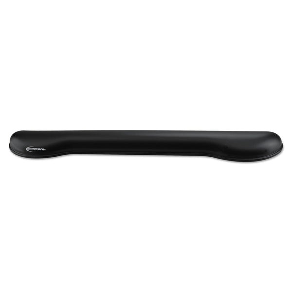 INNOVERA Softskin Gel Keyboard Wrist Rest, 18.5 x 2.87, Black