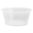 DART Conex Complements Portion/Medicine Cups, 3.25 oz, Clear, 125/Bag, 20 Bags/Carton