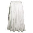 Boardwalk® Cut-End Wet Mop Head, Rayon/Polyester, Non-Woven, White, 20oz