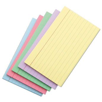 Index Cards, Ruled, 5 x 8, Assorted, 100/Pack Flipcost Flipcost