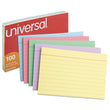 Index Cards, Ruled, 5 x 8, Assorted, 100/Pack Flipcost Flipcost