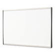 ARC Frame Cubicle Dry Erase Board, 24 x 14, White Surface, Silver Aluminum Frame