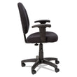 ALERA Alera Essentia Series Swivel Task Chair with Adjustable Arms, Supports Up to 275 lb, 17.71" to 22.44" Seat Height, Black