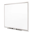 Classic Series Porcelain Magnetic Dry Erase Board, 72 x 48, White Surface, Silver Aluminum Frame