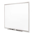 Classic Series Porcelain Magnetic Dry Erase Board, 48 x 36, White Surface, Silver Aluminum Frame