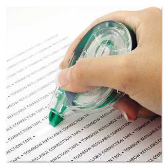 Tombow® MONO Refillable Correction Tape, Clear Applicator, 0.17