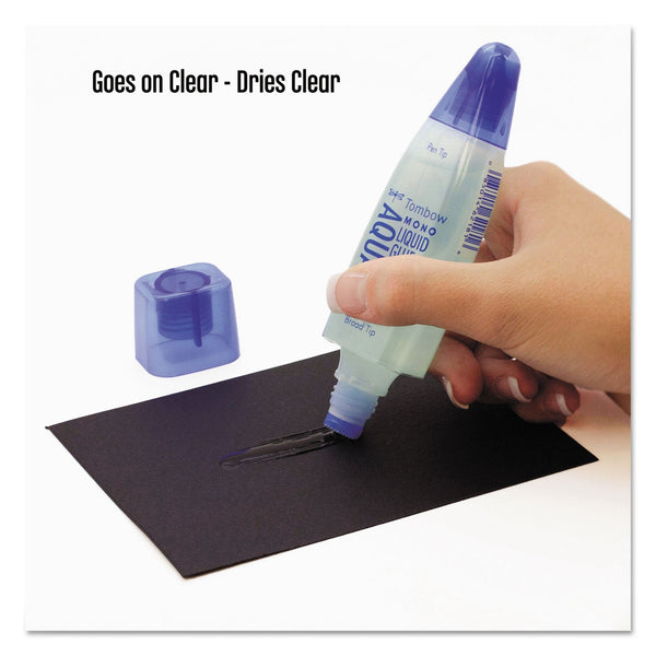 AMERICAN TOMBOW INC. MONO Aqua Liquid Glue, 1.69 oz, Dries Clear