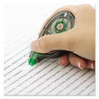 AMERICAN TOMBOW INC. MONO Correction Tape, Non-Refillable, Gray/Clear Applicator, 0.17" x 394", White Tape, 2/Pack