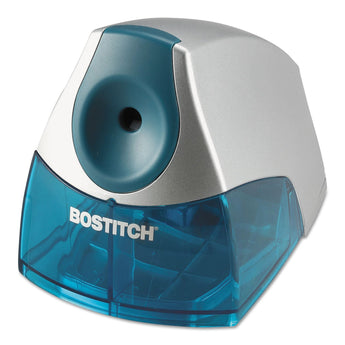 STANLEY BOSTITCH Personal Electric Pencil Sharpener, AC-Powered, 4.25 x 8.4 x 4, Blue